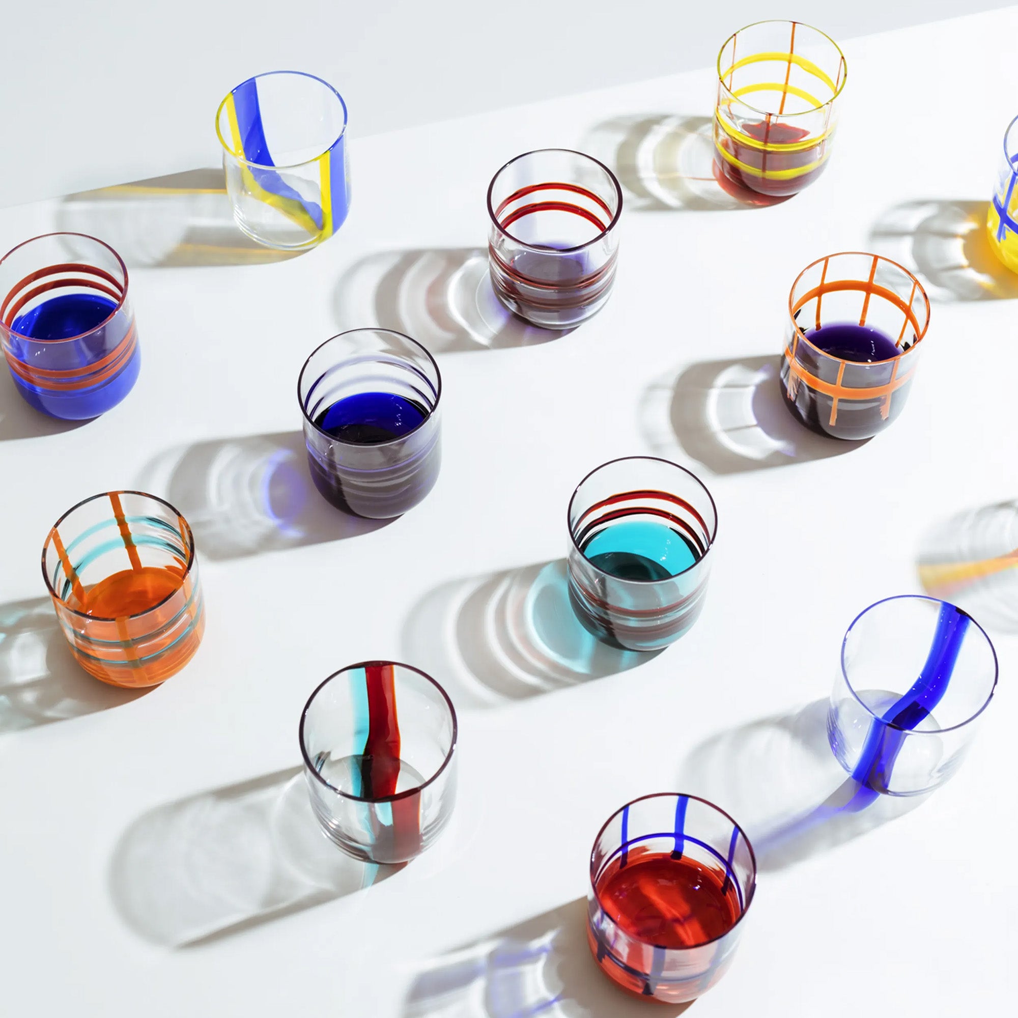 Pahar pentru apa, 9 cm, albastru U, Gesti by Margherita Rui - ICHENDORF - Image 1