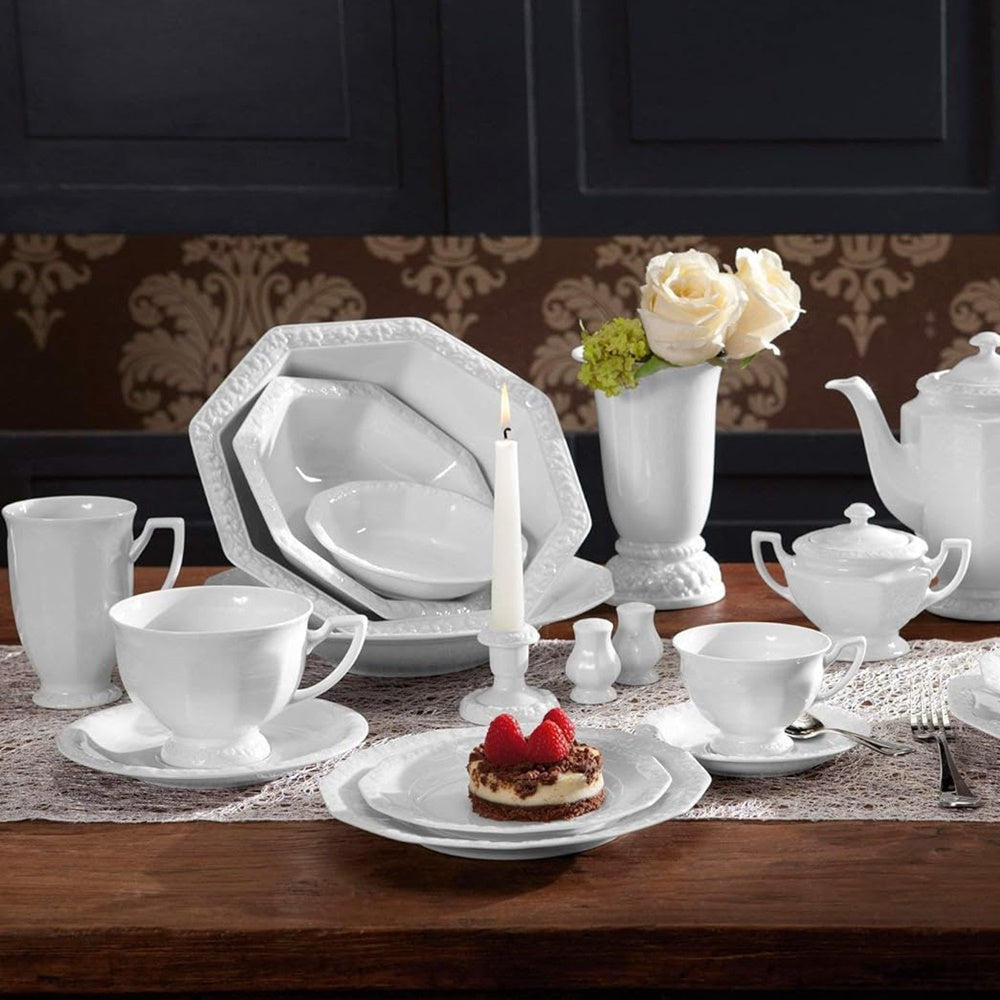 Set pentru cina Frankfurt, 13 piese, Maria White - ROSENTHAL - Image 1