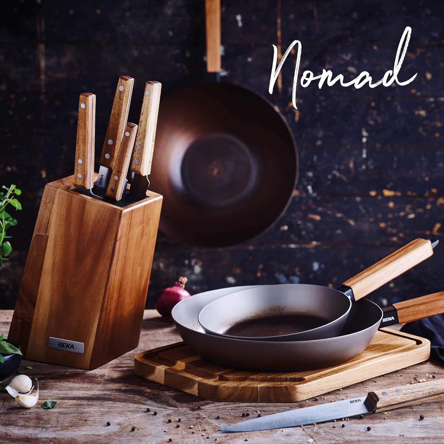 Tigaie din otel carbon, 24 cm, Nomad - BEKA - Image 3
