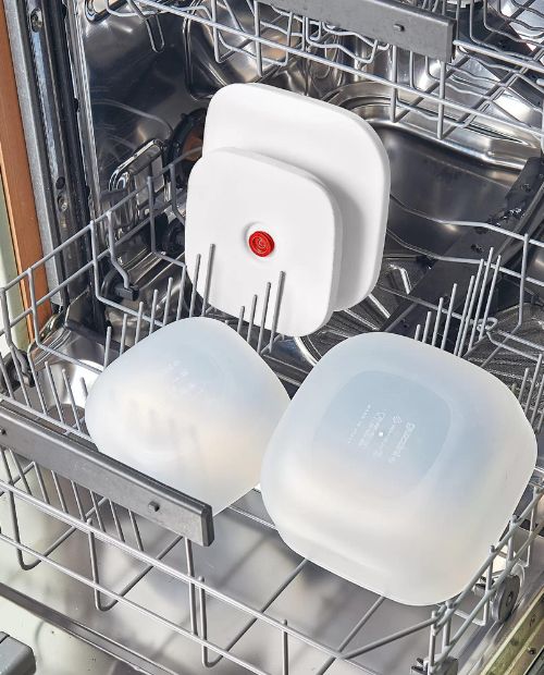 Recipient pentru pastrarea alimentelor in vid, S, alb, Save-It - GUZZINI - Image 4