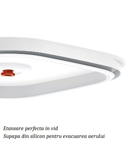 Recipient pentru pastrarea alimentelor in vid, S, alb, Save-It - GUZZINI - Image 5