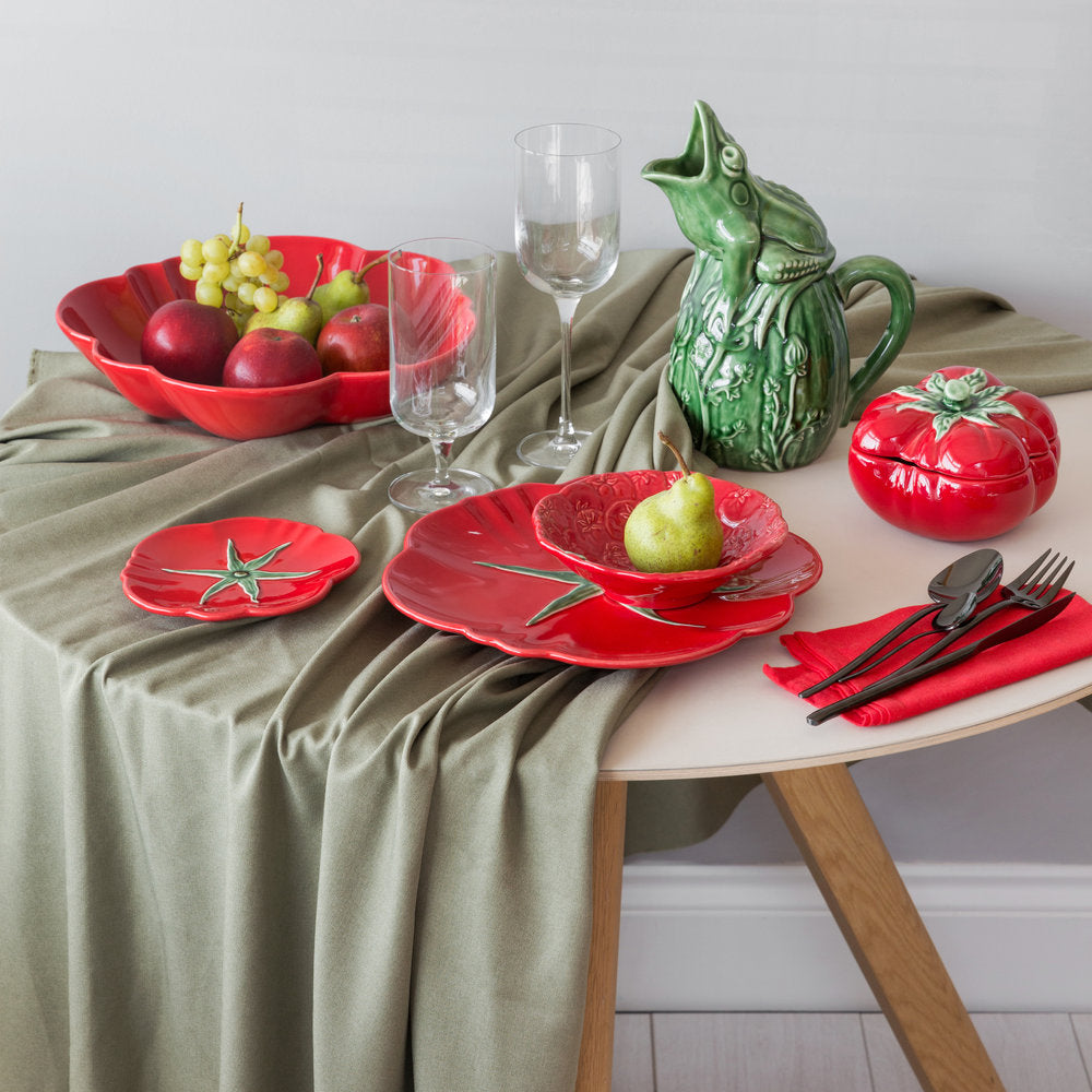 Supiera din ceramica, 29 cm, Tomate - BORDALLO PINHEIRO - Image 2