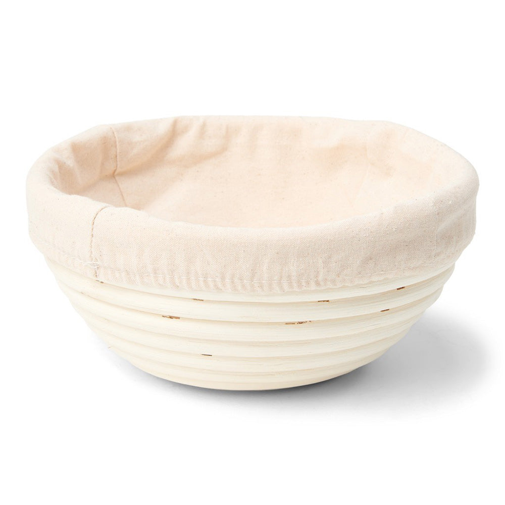 Cos pentru dospire aluat, ratan cu panza, 25 cm - PATISSE