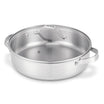 Cratita din inox cu capac, 5.1 L, 28 cm, Cicla - BEKA