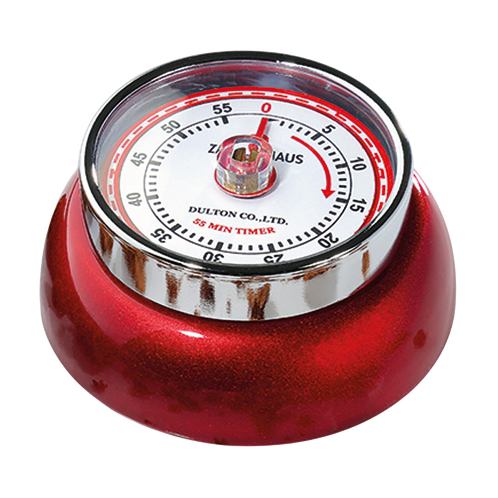 Cronometru de bucatarie, rosu metalic, Speed - ZASSENHAUS