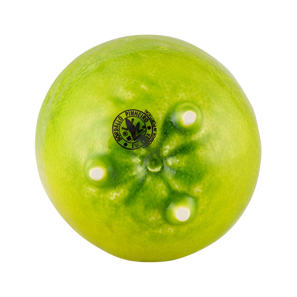 Cutie ceramica cu capac, 11 cm, Limao - BORDALLO PINHEIRO