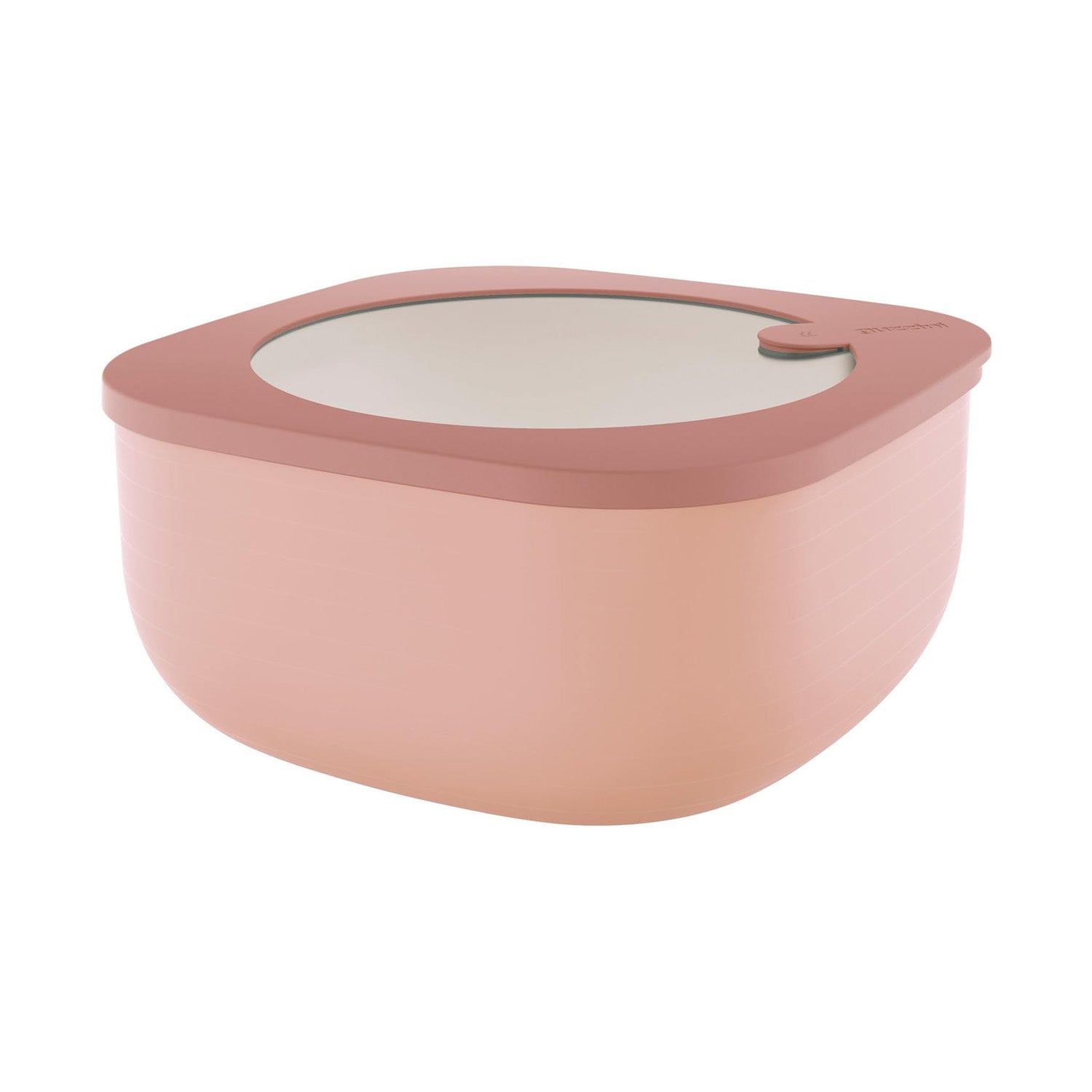 Cutie cu capac pentru depozitare, 1900 ml, roz, Store&More - GUZZINI