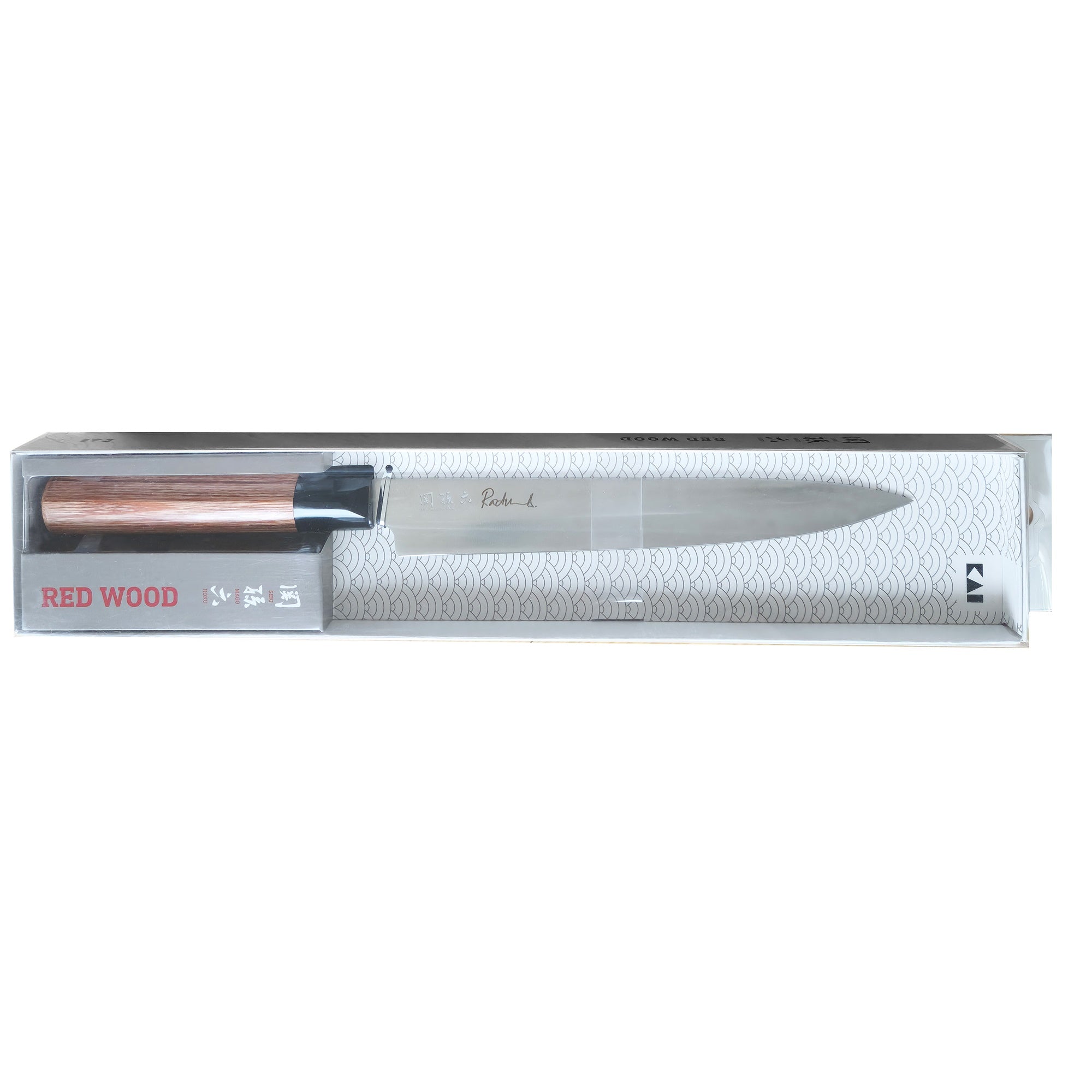 KAI Cutit pentru feliere, Seki Magoroku Redwood by Radu Dumitrescu, 20 cm - Image 2