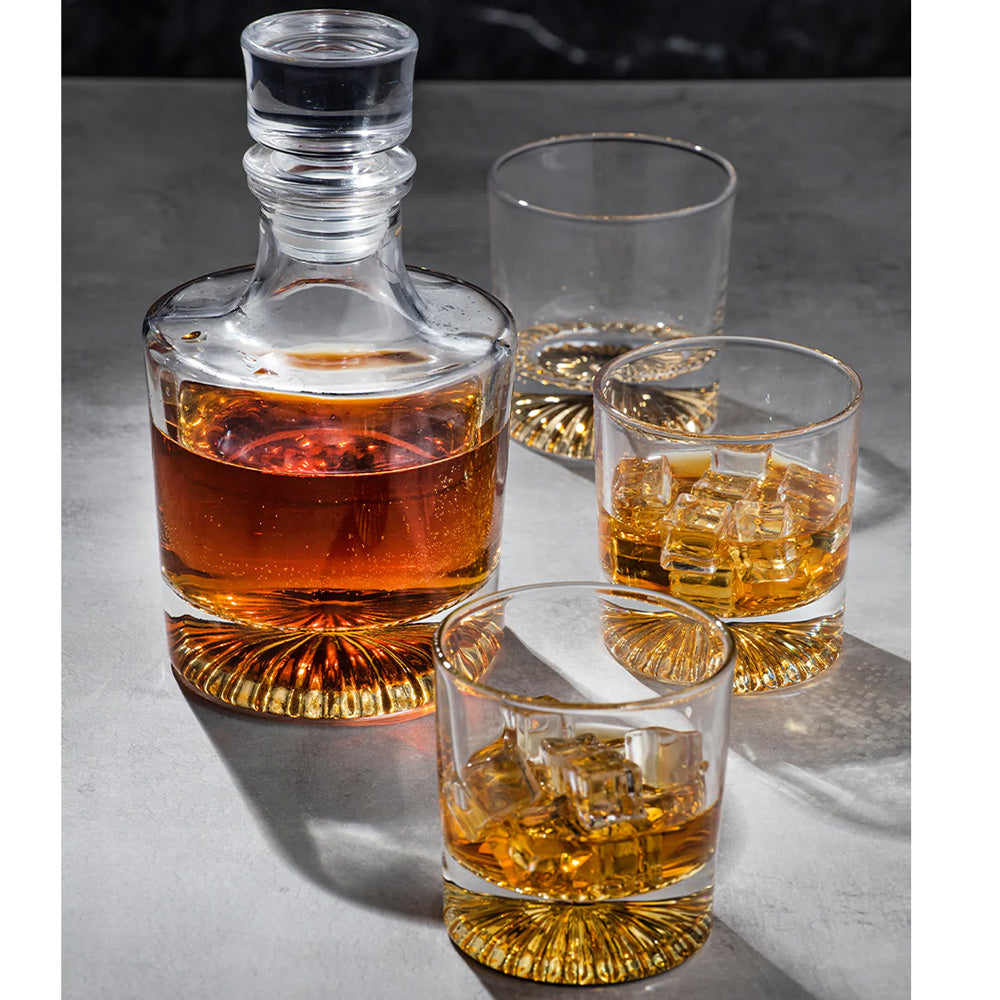 Decantor whisky 21 cm, Enzo Gold - SIMONA'S COOKSHOP - Image 2