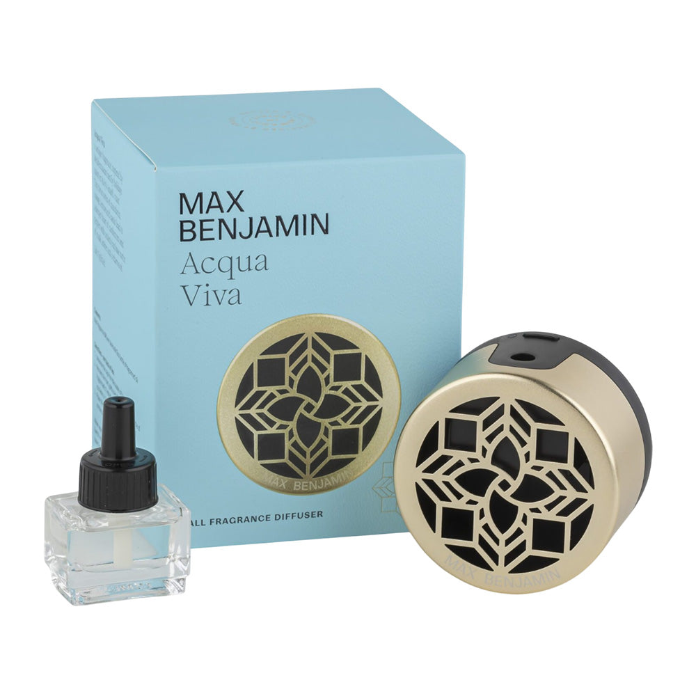 Difuzor electric esenta parfumata, 15 ml, Acqua Viva, Classic - MAX BENJAMIN