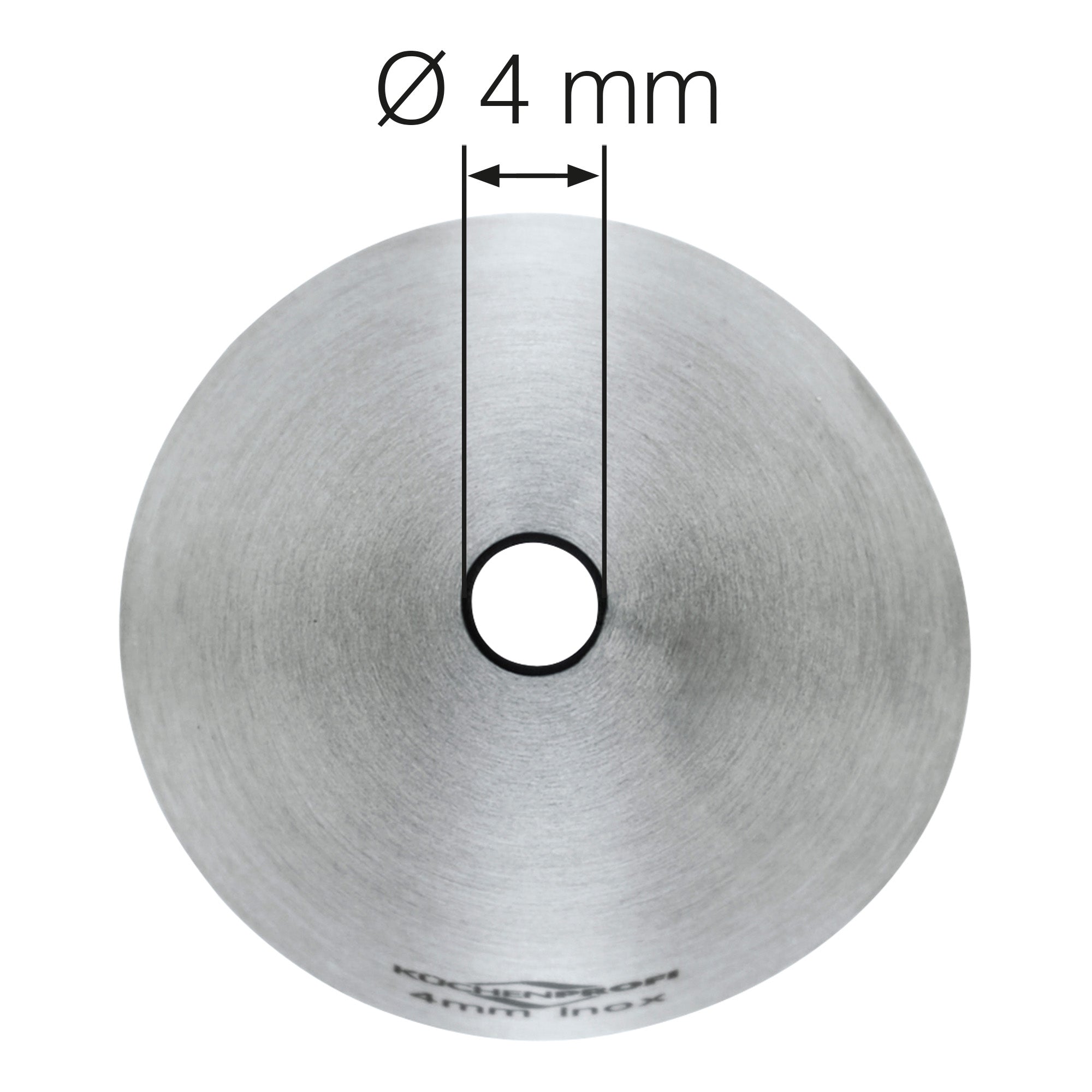 Dui pentru decorare, 4 mm, inox, Bake - KUCHENPROFI