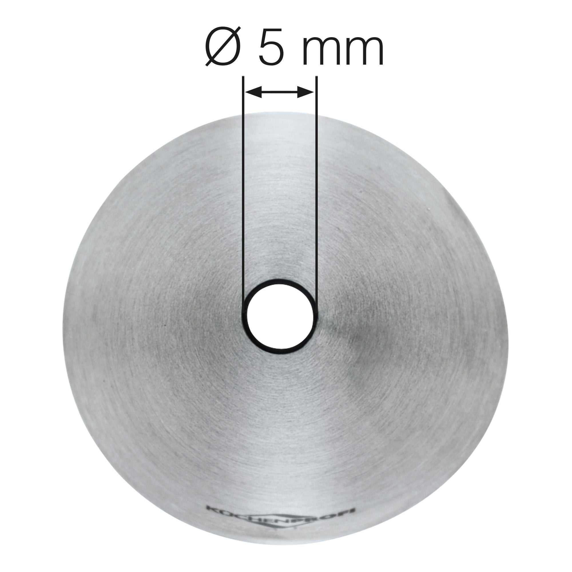 Dui pentru umplere, 5 mm, inox, Bake - KUCHENPROFI
