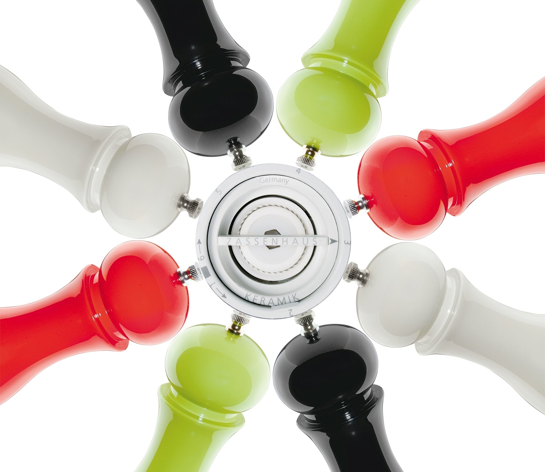 Rasnita pentru sare, 19 cm, negru, colectia Düsseldorf - ZASSENHAUS - Image 3