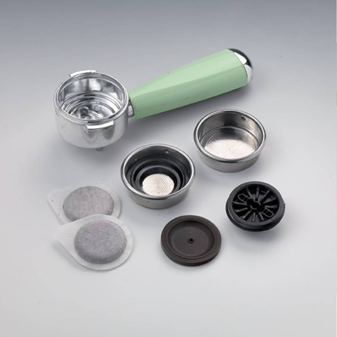 Espressor cafea, verde, Vintage - ARIETE - Image 2