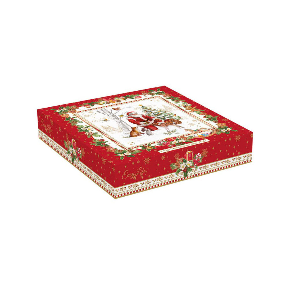 Etajera din portelan, 20/16 cm, Christmas Memories - COOKSHOP SPECIALS