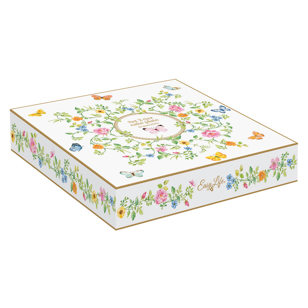 Etajera din portelan, 21 cm, Dancing Butterflies - COOKSHOP SPECIALS