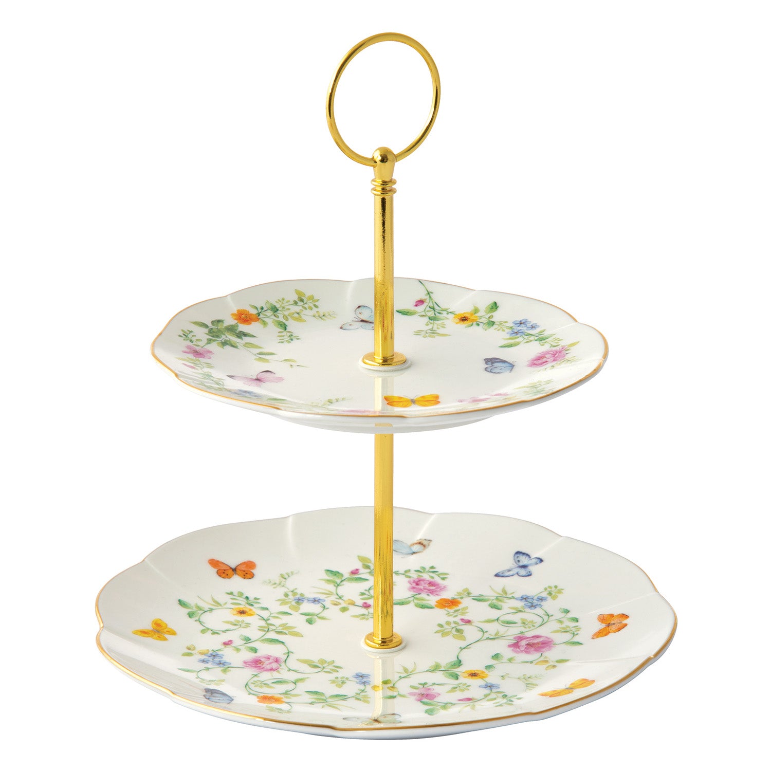 Etajera din portelan, 21 cm, Dancing Butterflies - COOKSHOP SPECIALS