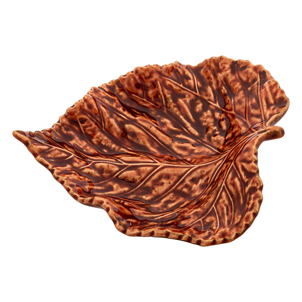 Farfurie decorativa, frunza mesteacan, 17 cm, Gudrun - BORDALLO PINHEIRO - Image 2
