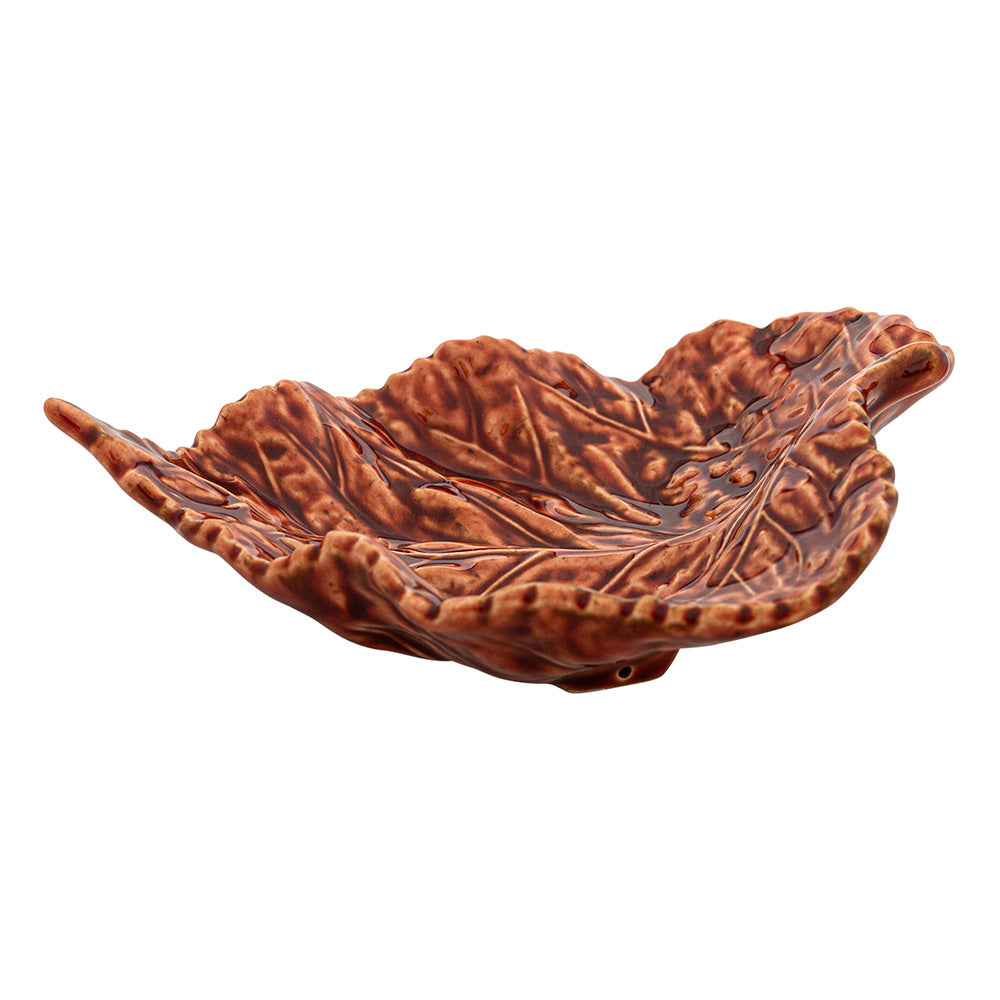 Farfurie decorativa, frunza mesteacan, 17 cm, Gudrun - BORDALLO PINHEIRO - Image 1