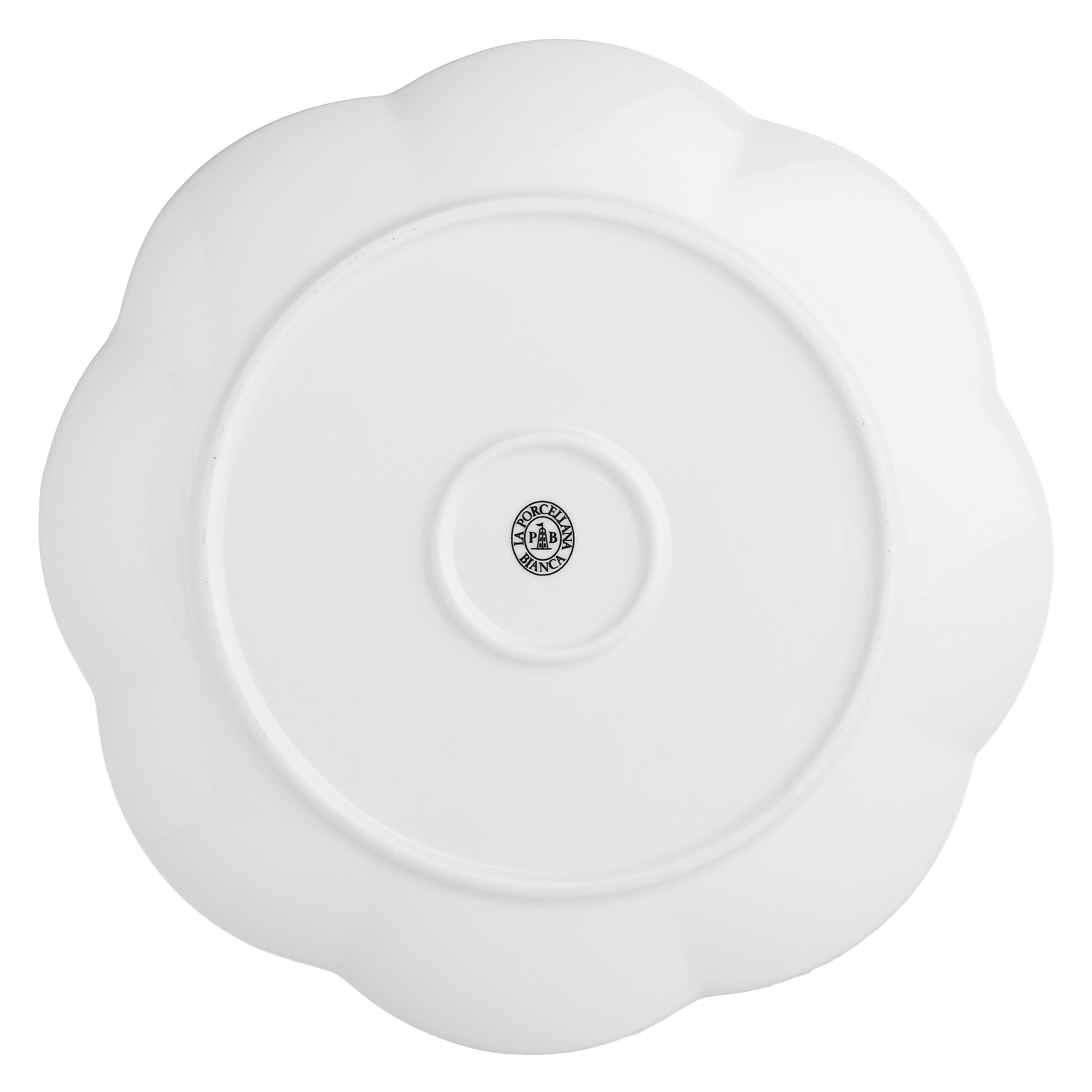 Farfurie pentru cina, 26 cm, Villadeifiori - LA PORCELLANA BIANCA