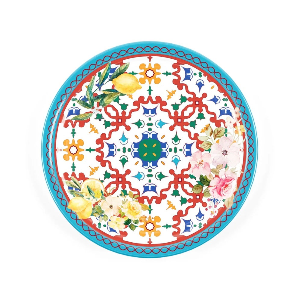 Farfurie pentru cina, 27.5 cm, Flower&Lemon - GUZZINI