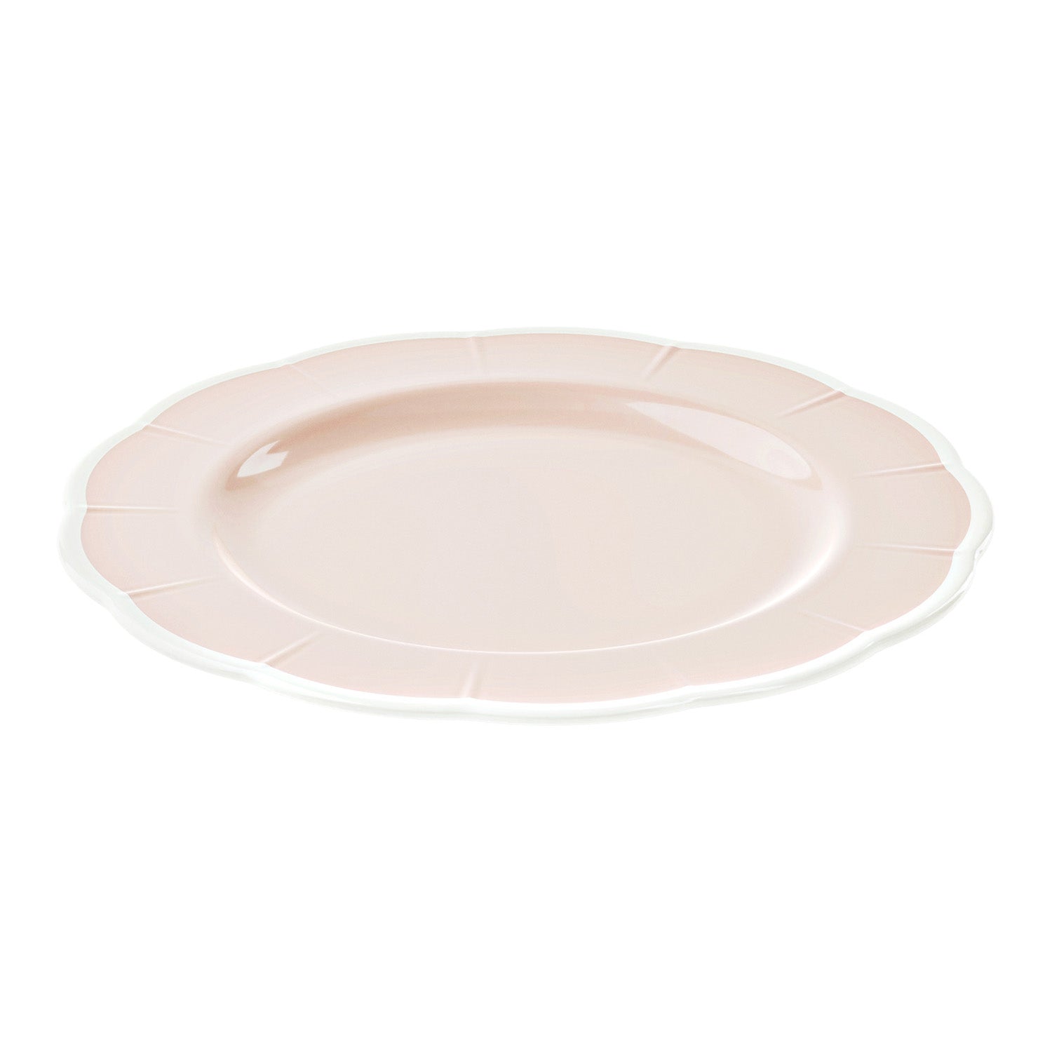 Farfurie pentru cina, melamina, 28 cm, roz, Flora - GUZZINI