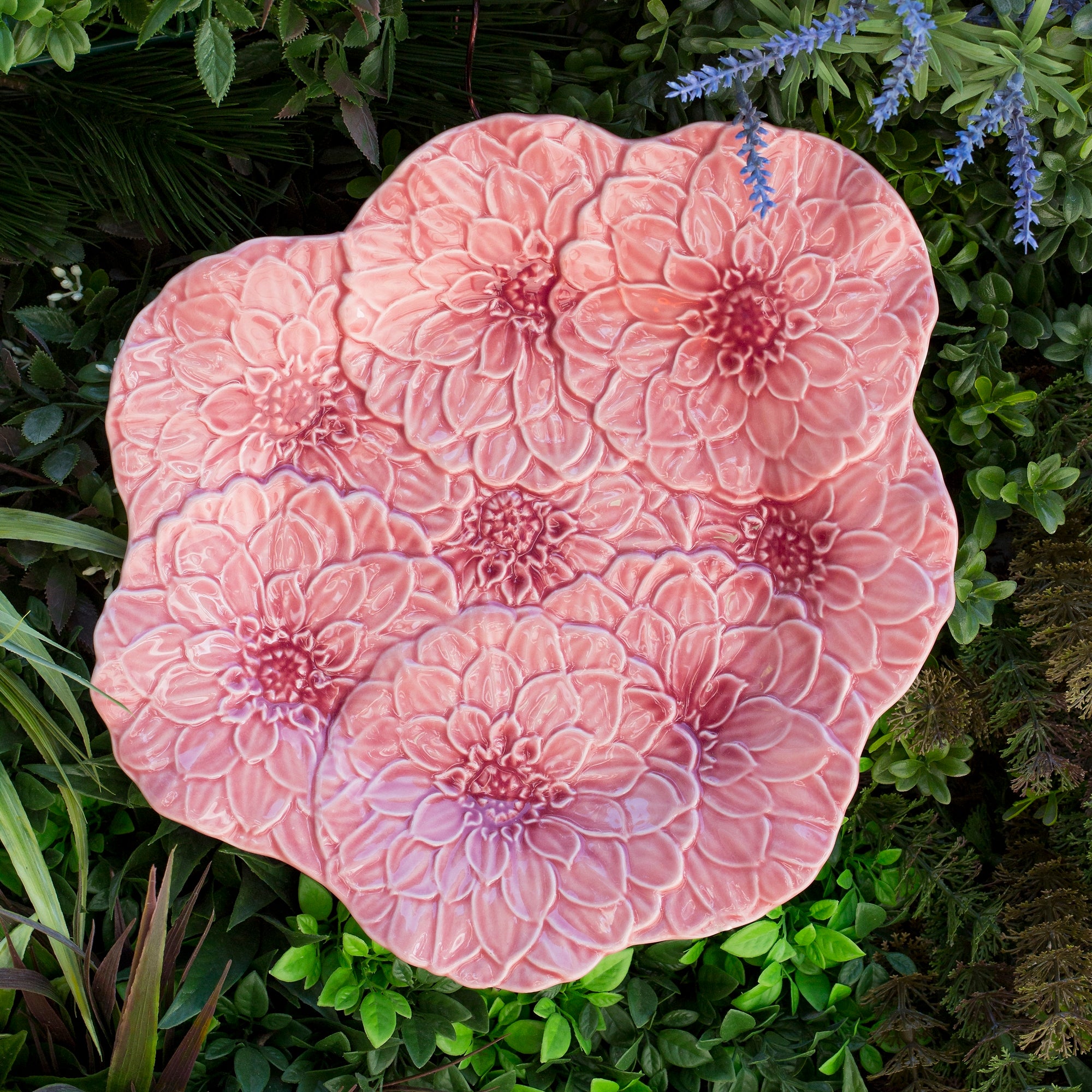 Farurie pentru cina, roz, 28 cm, Maria Flor - BORDALLO PINHEIRO - Image 1