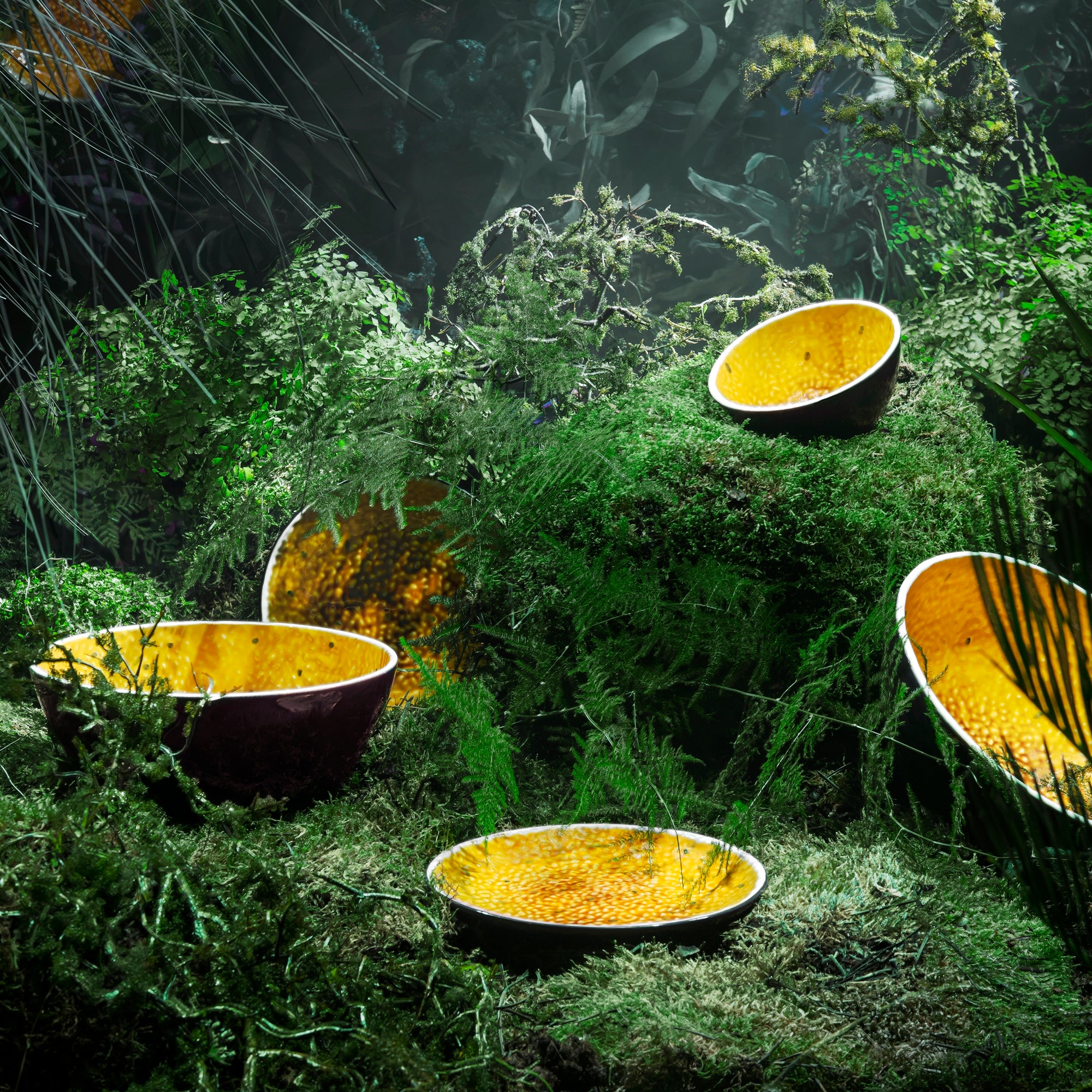 Farfurie pentru desert, Frutos Tropicais Passion Fruit - BORDALLO PINHEIRO - Image 1