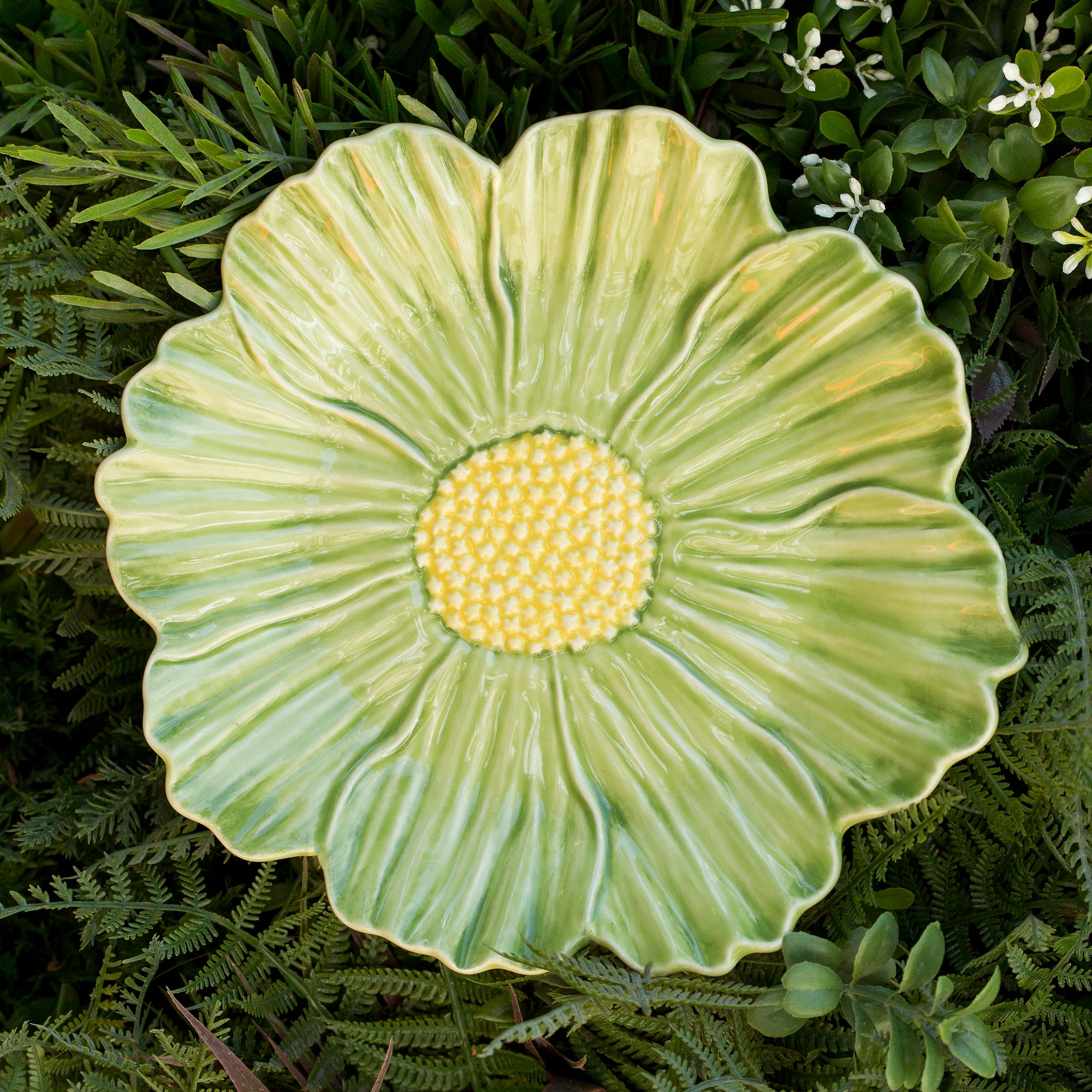 Farfurie pentru desert, 22 cm, Cosmos Maria Flor - BORDALLO PINHEIRO - Image 2