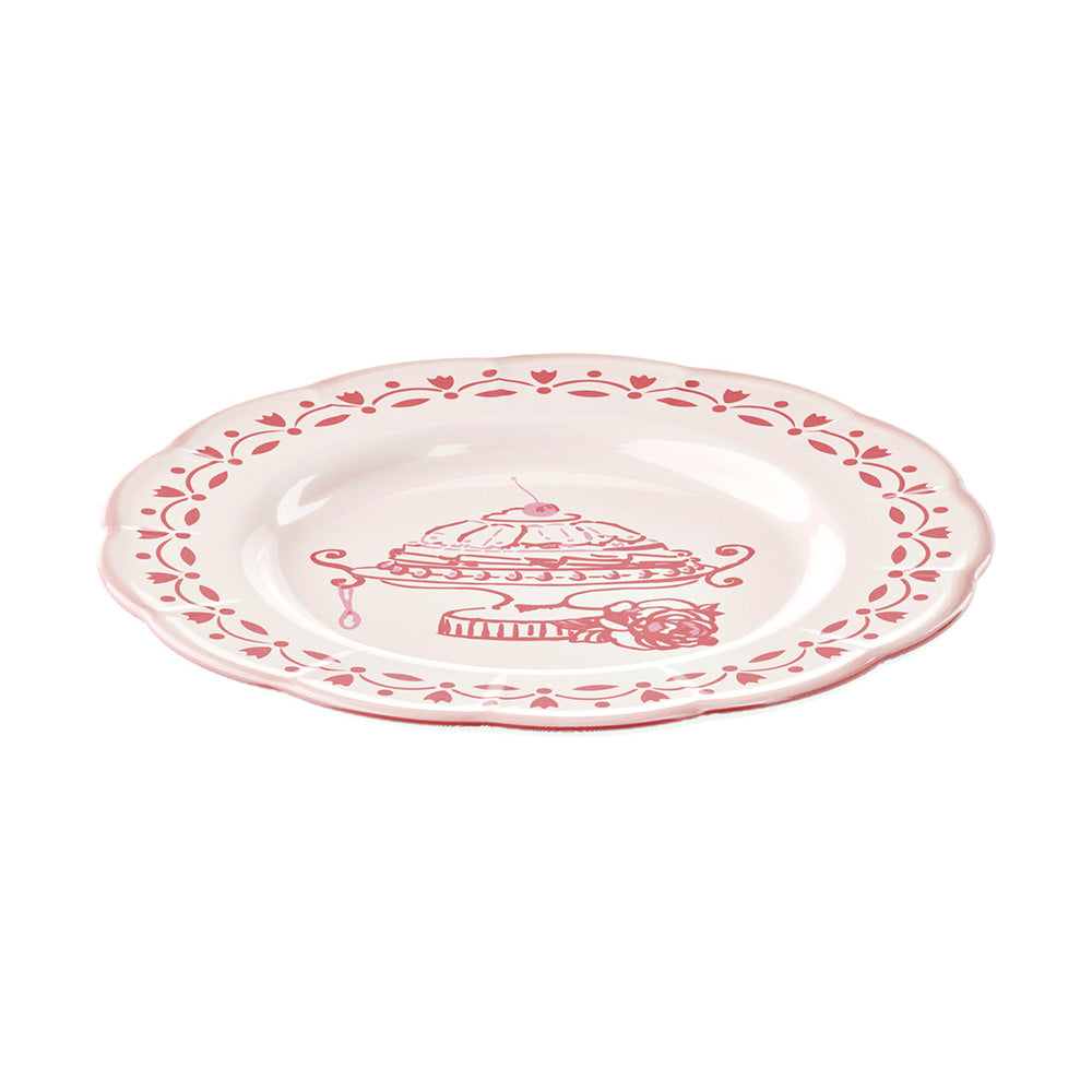 Farfurie pentru desert, melamina, 21 cm, roz, Josephine - GUZZINI - Image 2