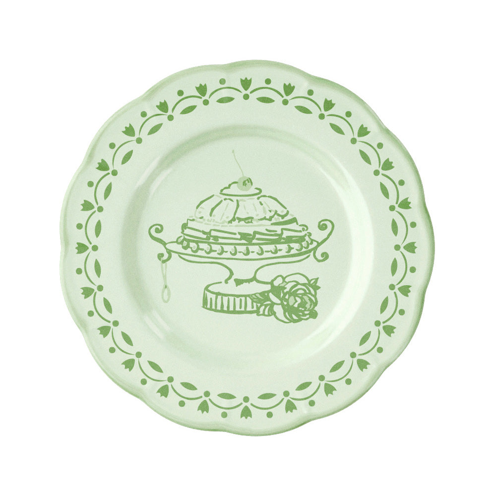 Farfurie pentru desert, melamina, 21 cm, verde, Josephine - GUZZINI