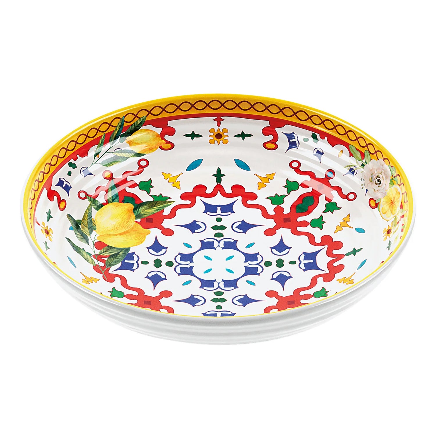 Farfurie pentru supa, 21.5 cm, Flower&Lemon - GUZZINI