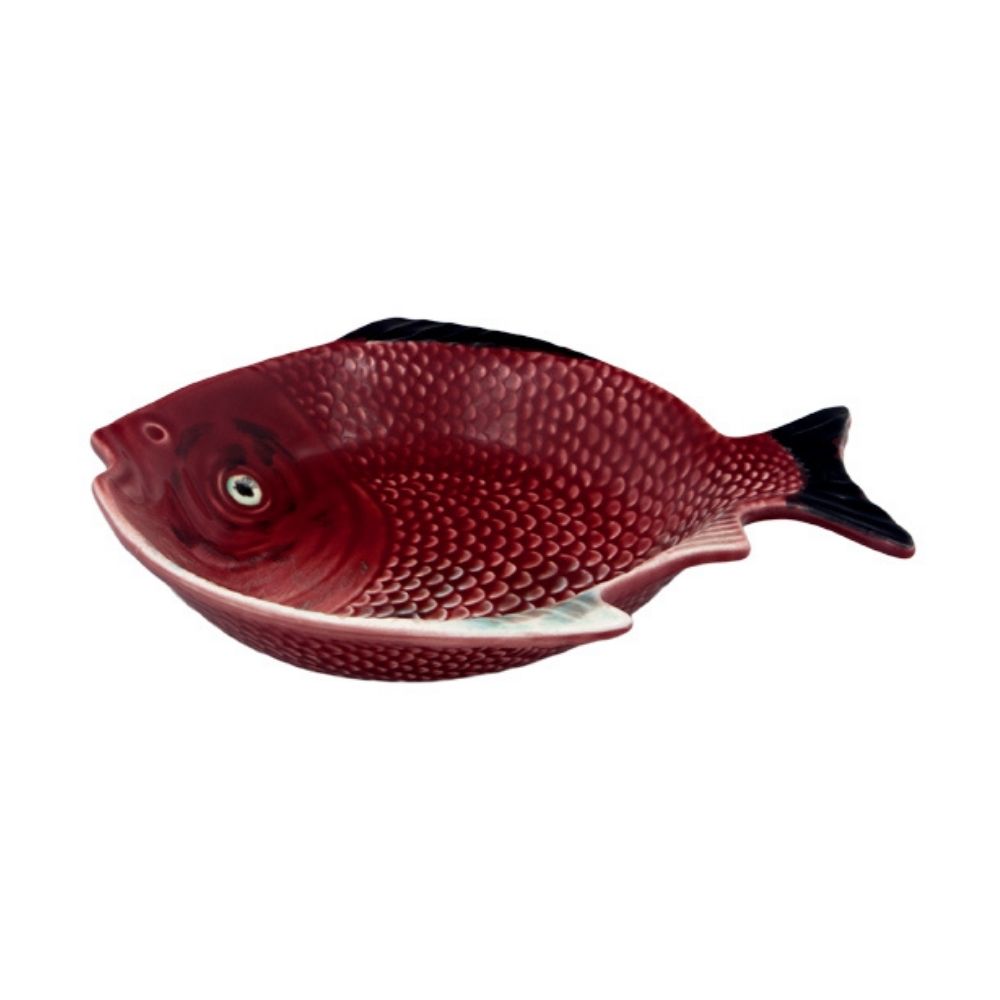 Farfurie pentru supa, 24 cm, Fish - BORDALLO PINHEIRO