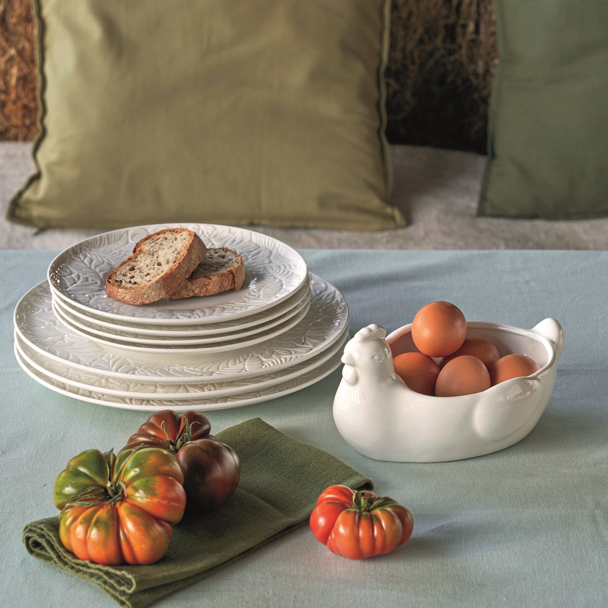 Carafa cocos, Fattoria - LA PORCELLANA BIANCA