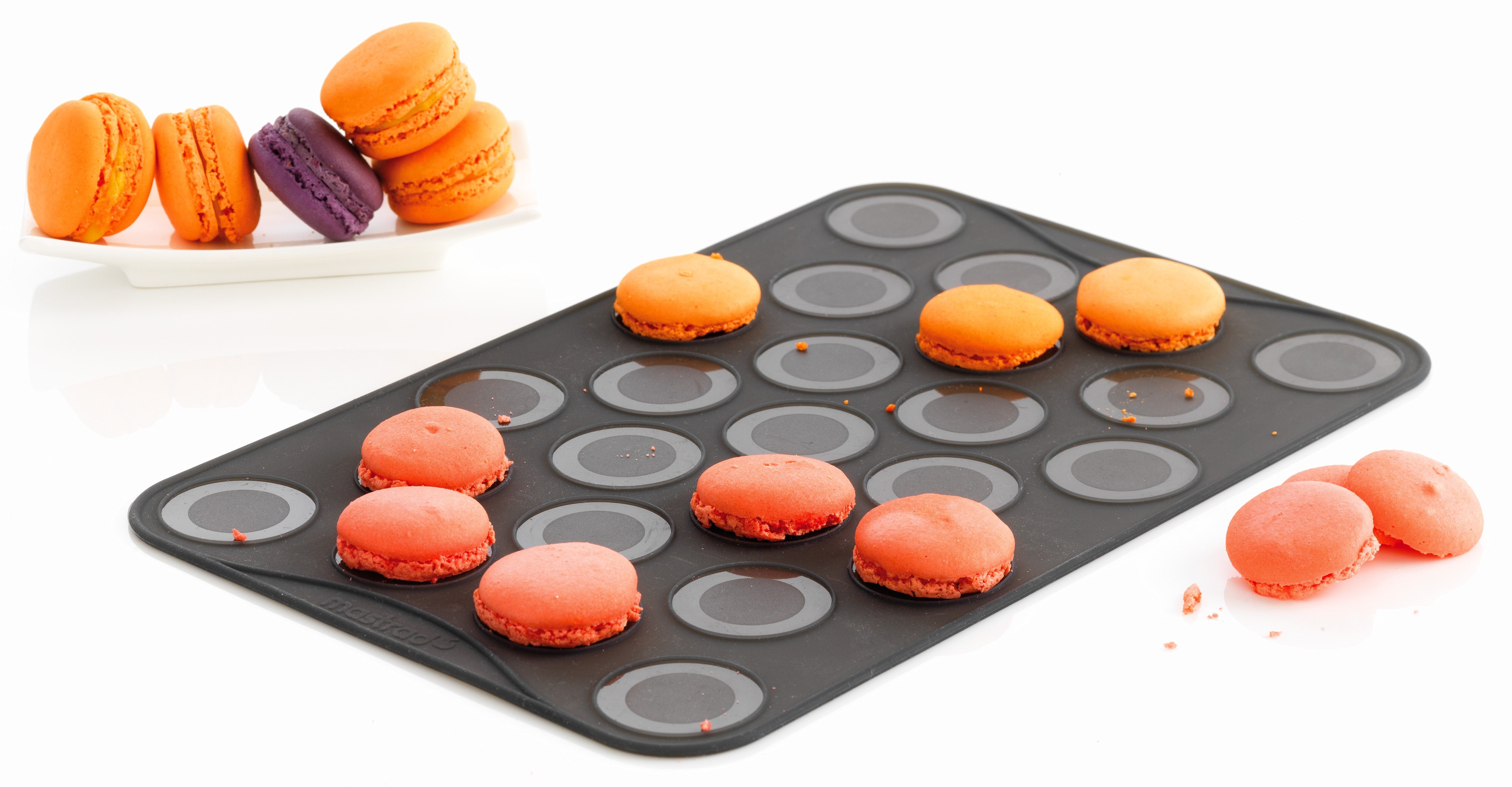 Set de 2 tavi pentru mini macarons, silicon - MASTRAD - Image 1