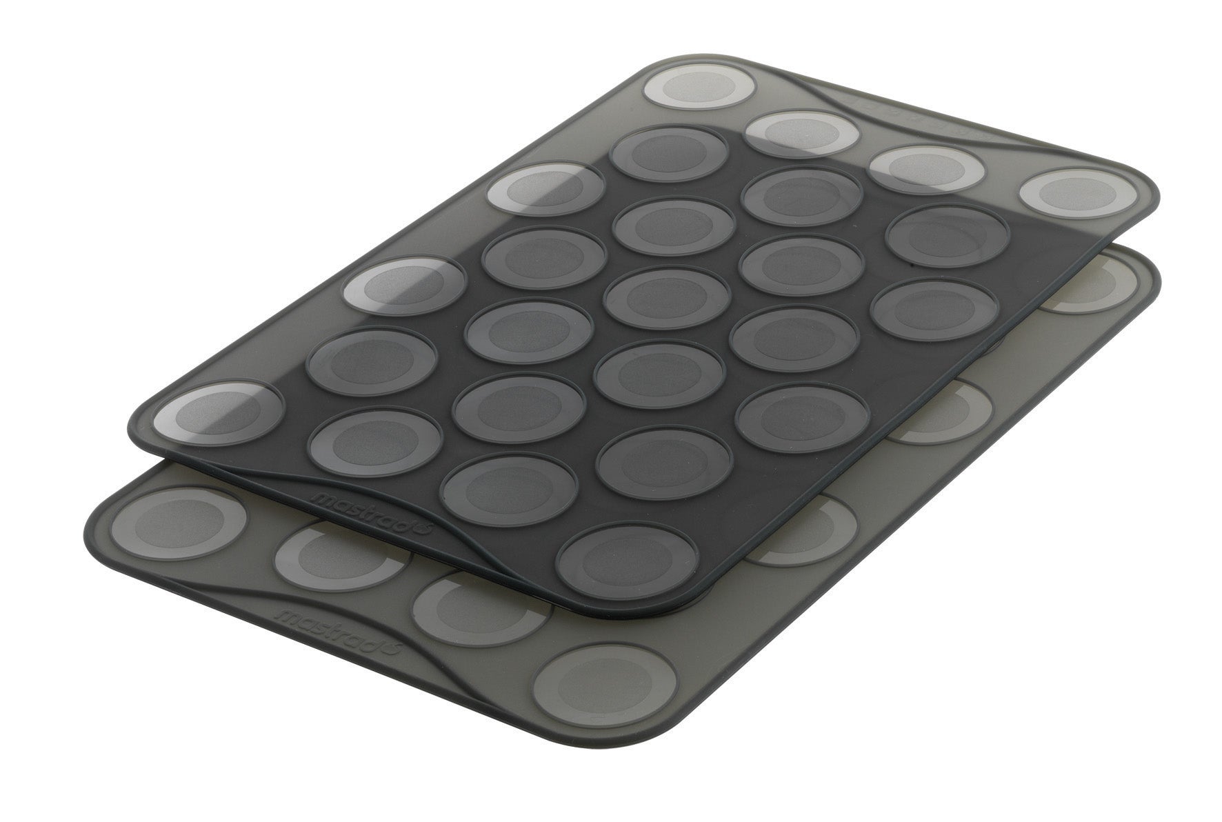 Set de 2 tavi pentru mini macarons, silicon - MASTRAD