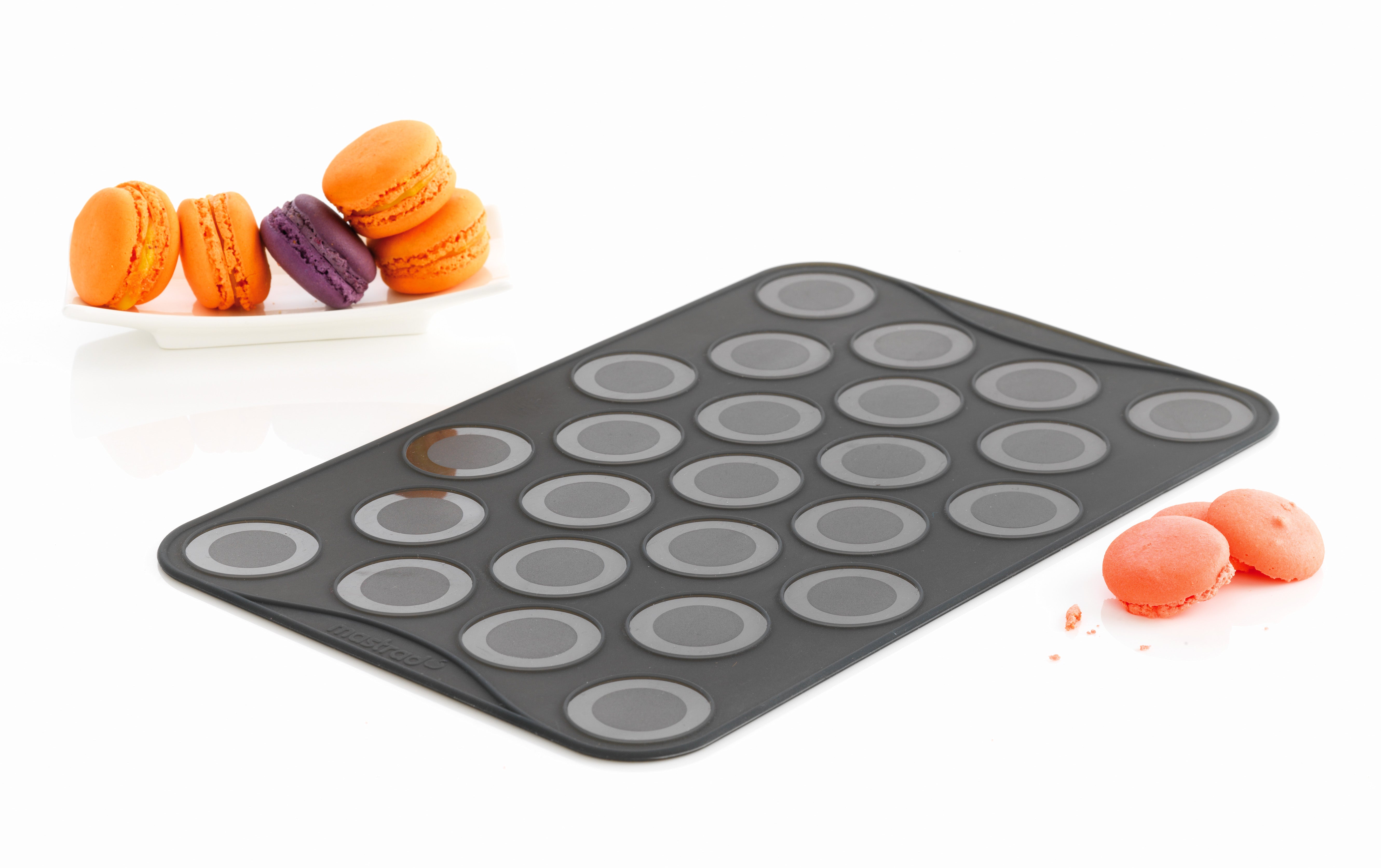Set de 2 tavi pentru mini macarons, silicon - MASTRAD - Image 3