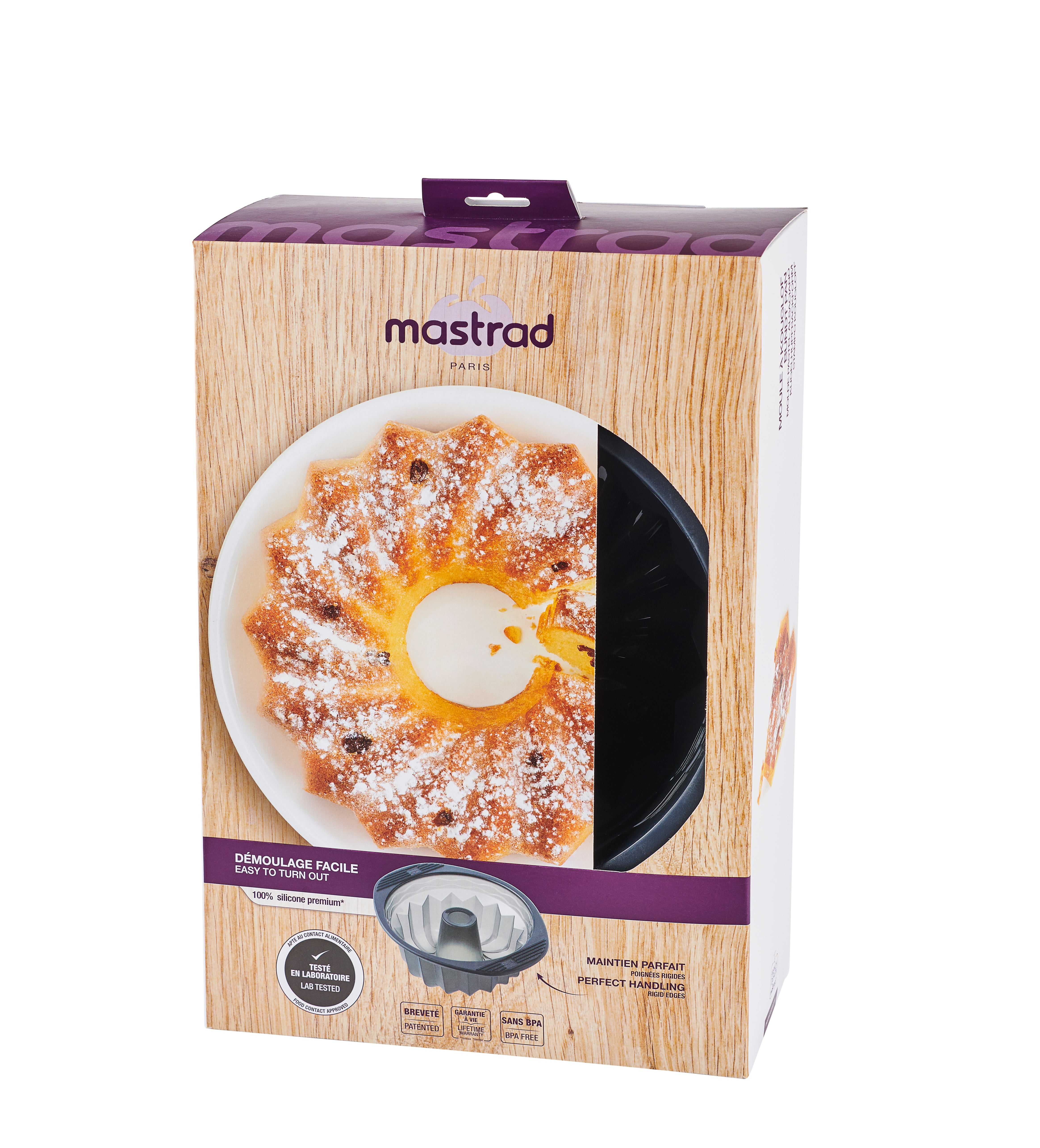 Forma pentru prajitura Kuglof, silicon - MASTRAD - Image 3