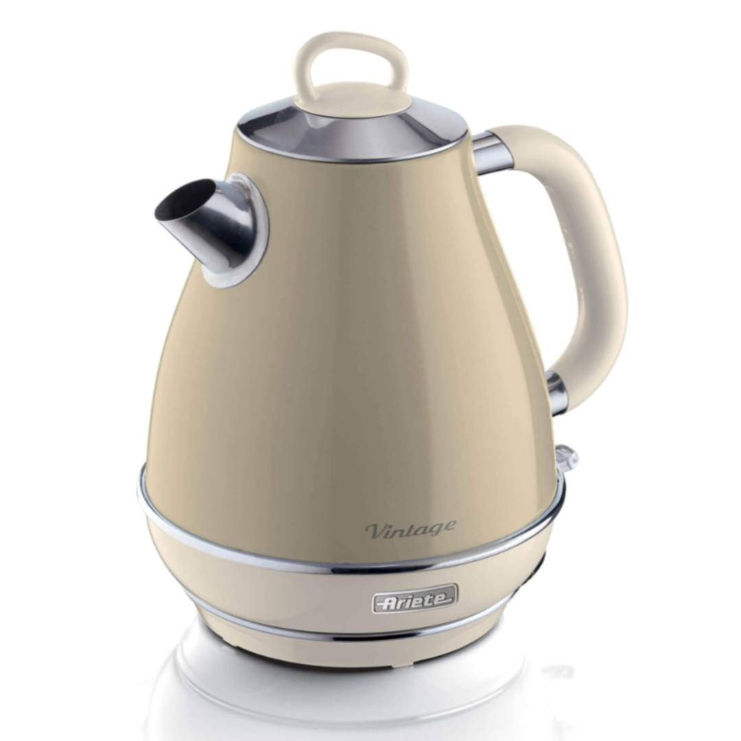 Fierbator din otel inoxidabil, bej, 1.7 l, Vintage - ARIETE