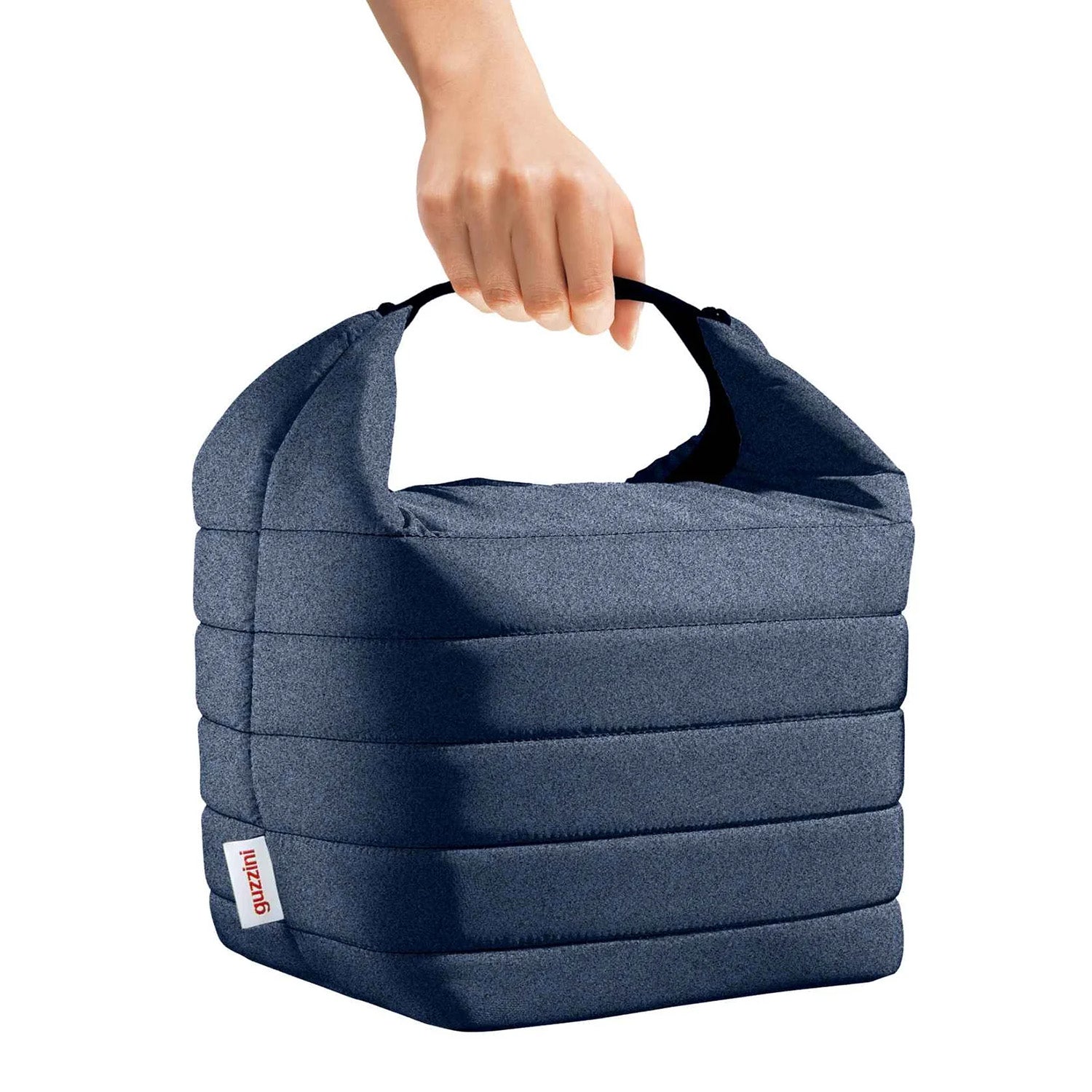 Geanta izoterma cu caserola inclusa, bleumarin, Handy Jeans - GUZZINI