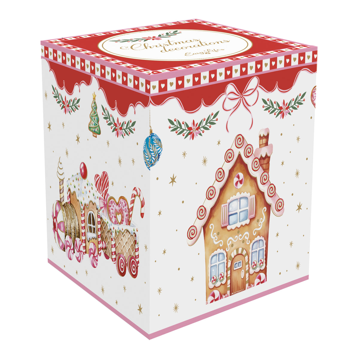 Glob decorativ din portelan, 7 cm, Sweet Christmas - COOKSHOP SPECIALS