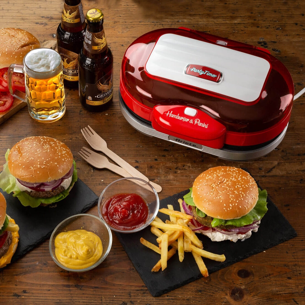 Hamburger maker, rosu, Party Time - ARIETE - Image 4