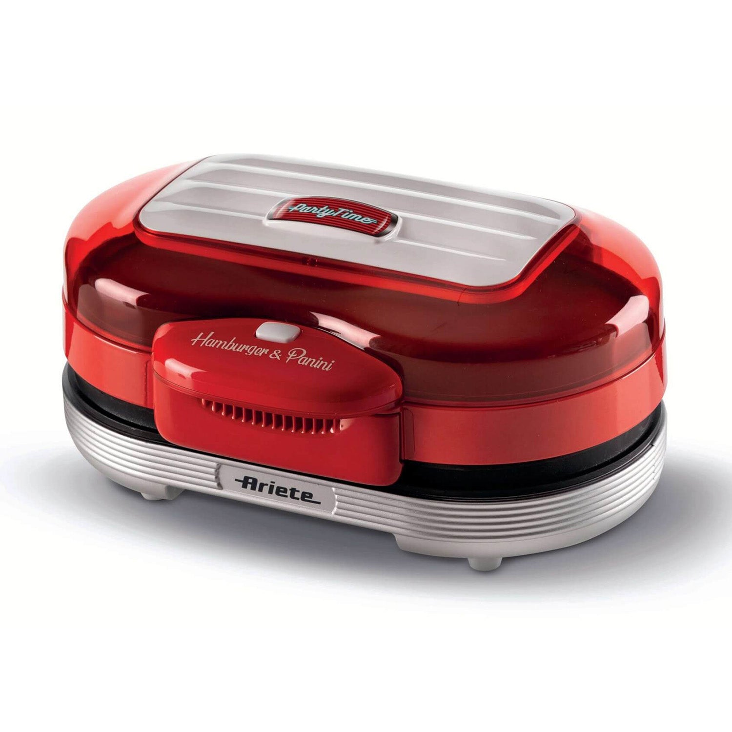 Hamburger maker, rosu, Party Time - ARIETE