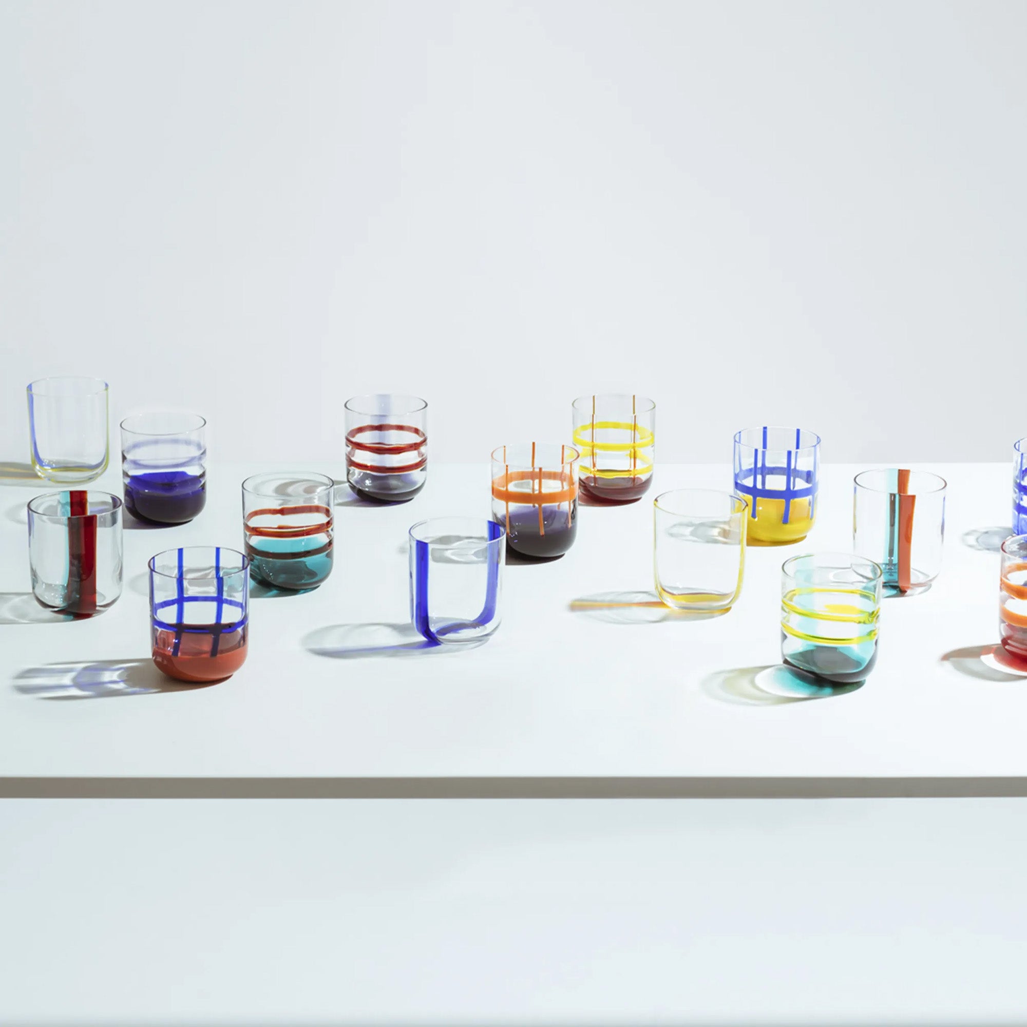 Pahar pentru apa, 9 cm, bordo/potocaliu, Gesti by Margherita Rui - ICHENDORF - Image 2