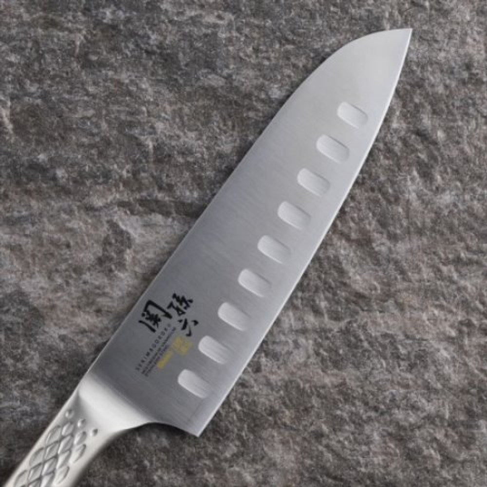 KAI Cutit festonat Santoku, Seki Magoroku Shoso, 16,5 cm - Image 2