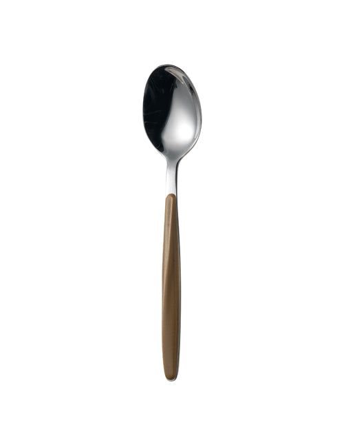 Lingura din otel inoxidabil si acril, 20.5 cm, maro, colectia My Fusion - GUZZINI