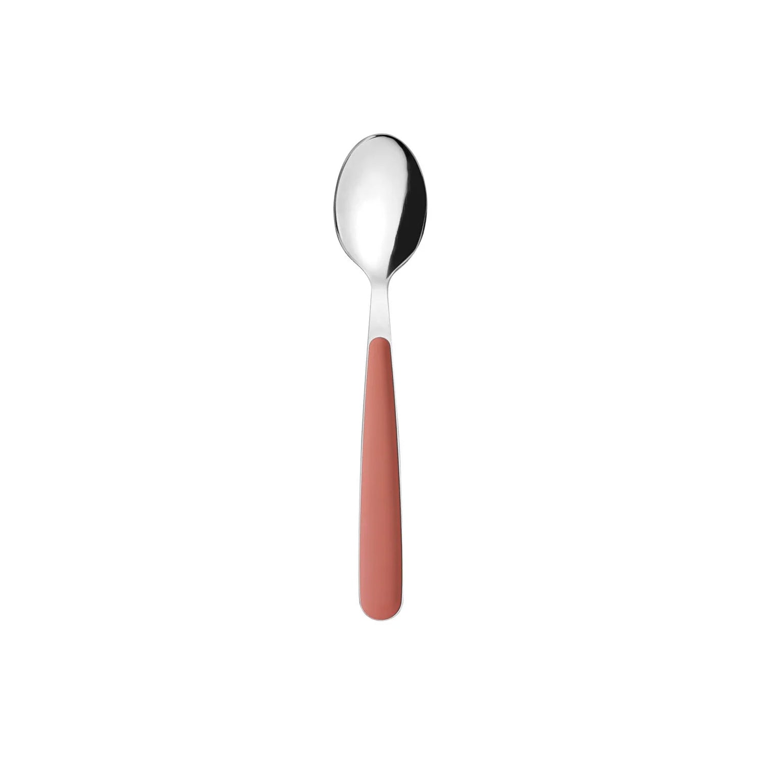 Lingurita din otel inoxidabil si acril, terracotta, Pop - GUZZINI