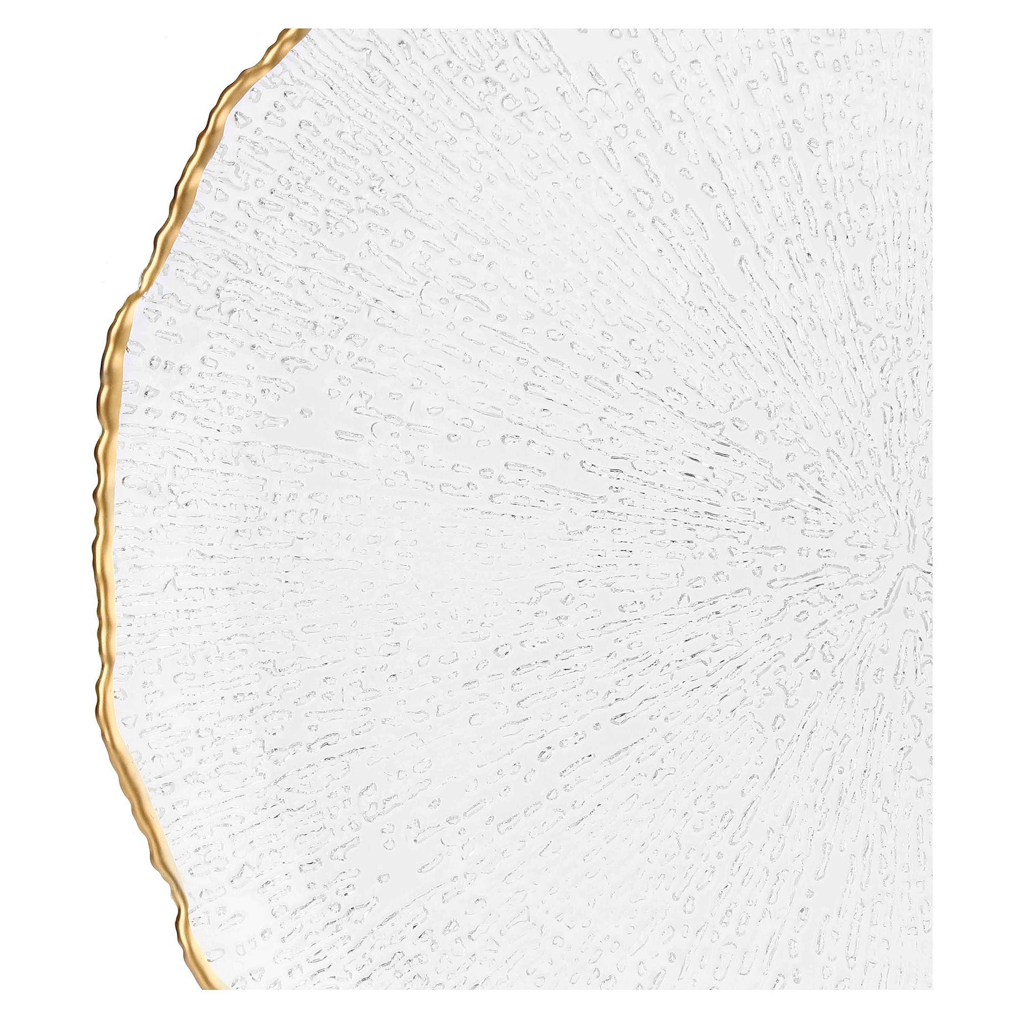 Platou cu picior din sticla, 33 cm, Maesta - SIMONA'S COOKSHOP - Image 2