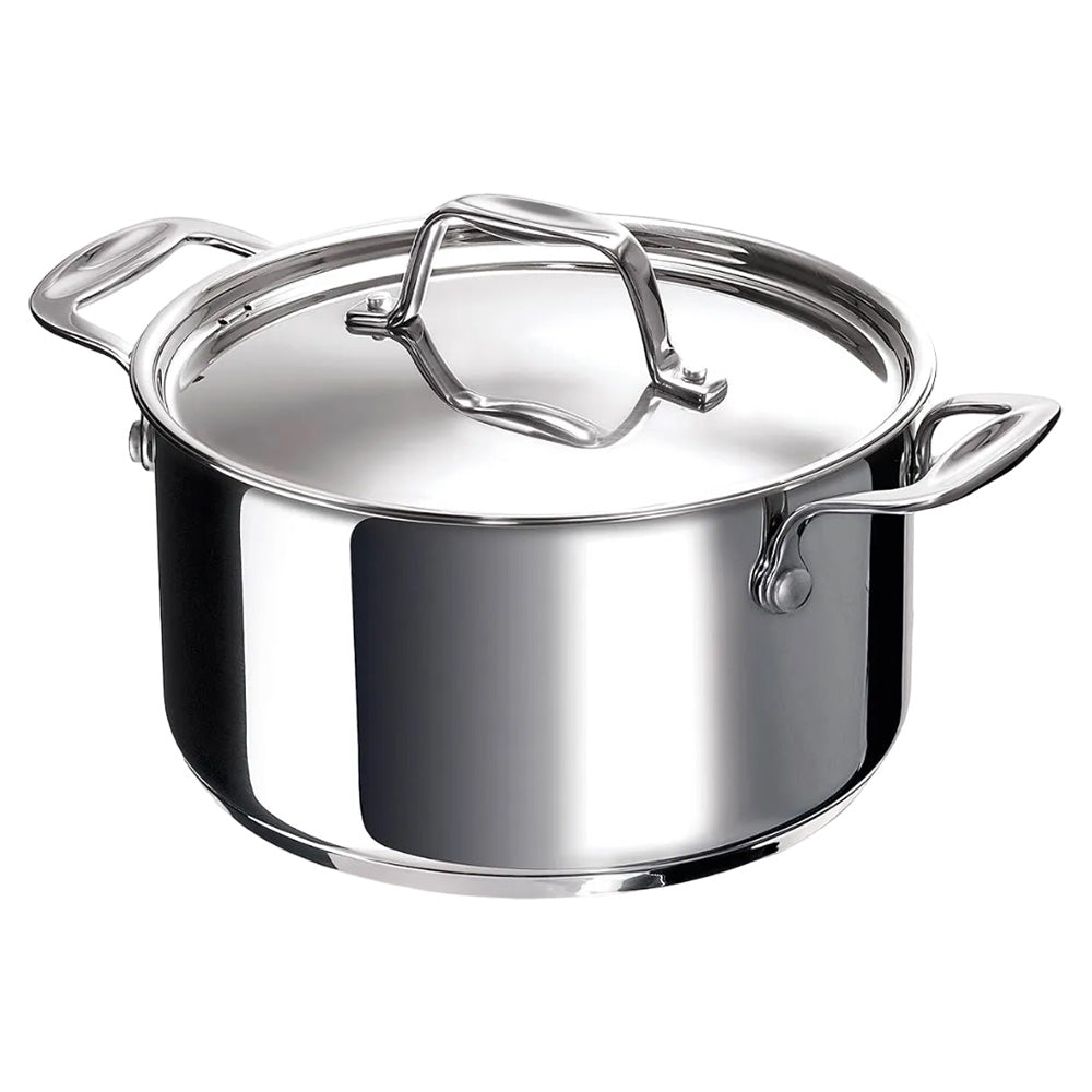 Oala cu capac, inox, 8.9 L, 28 cm, Chef - BEKA