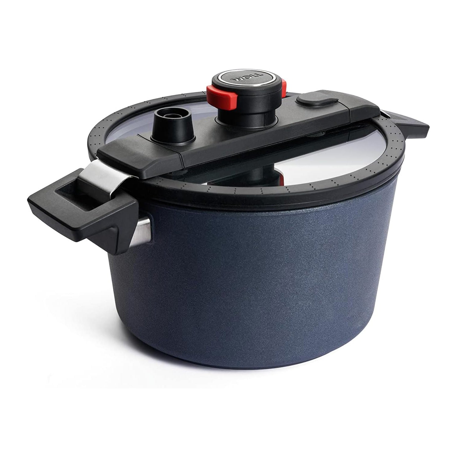 Oala Diamond Active Lite Induction cu insertie din silicon, 24 cm, 5 litri - WOLL
